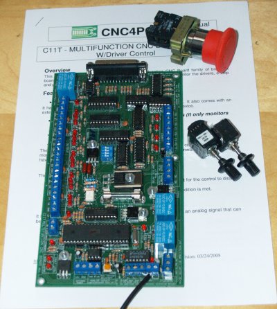 CNC HIGH SPEED Breakout Board "BOB" FOR OPTO DRIVERS 